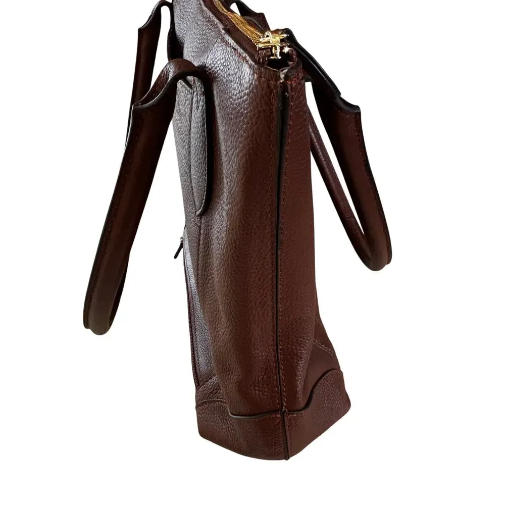 Lodis brown leather